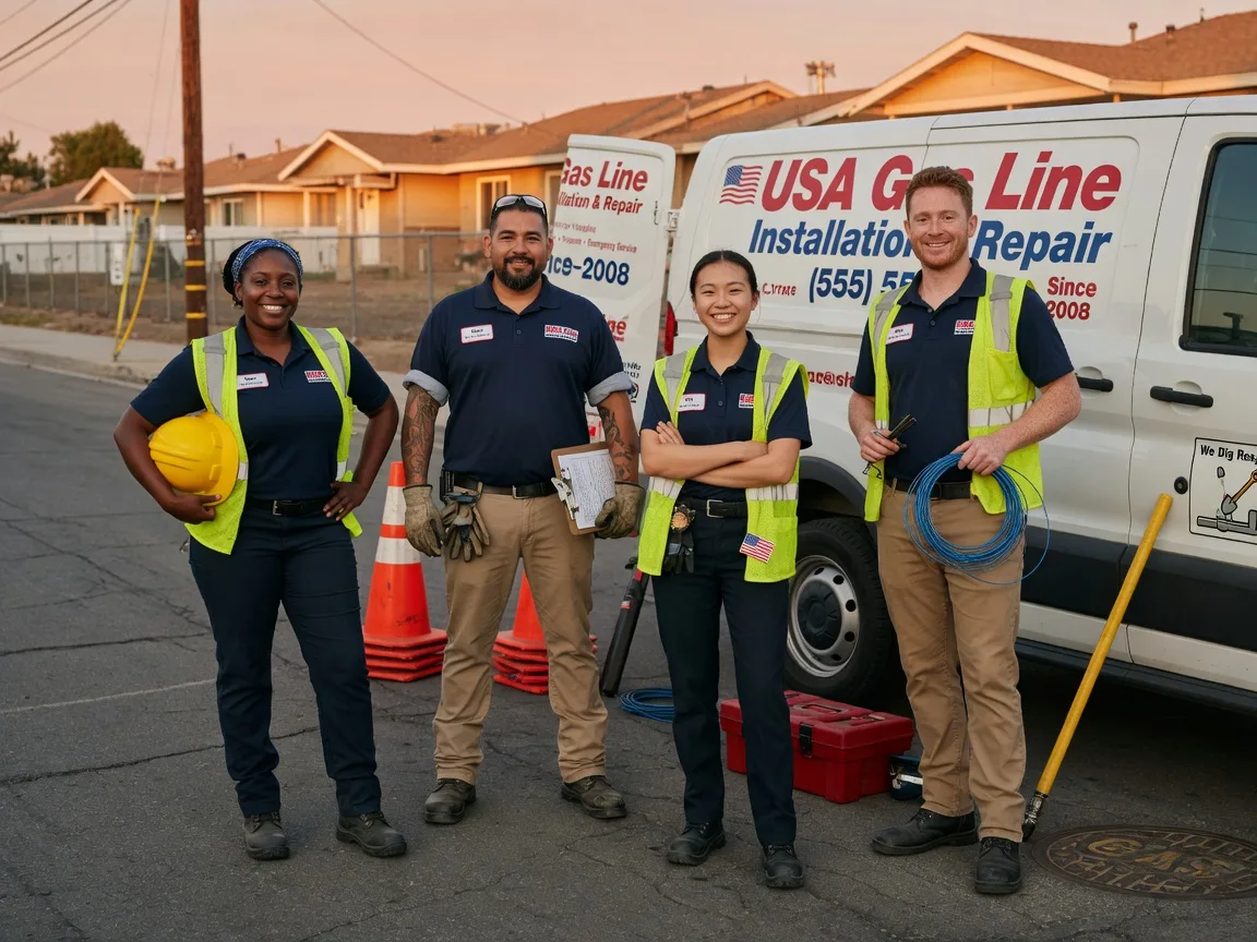 Gas Line Installation company in Newport, ME